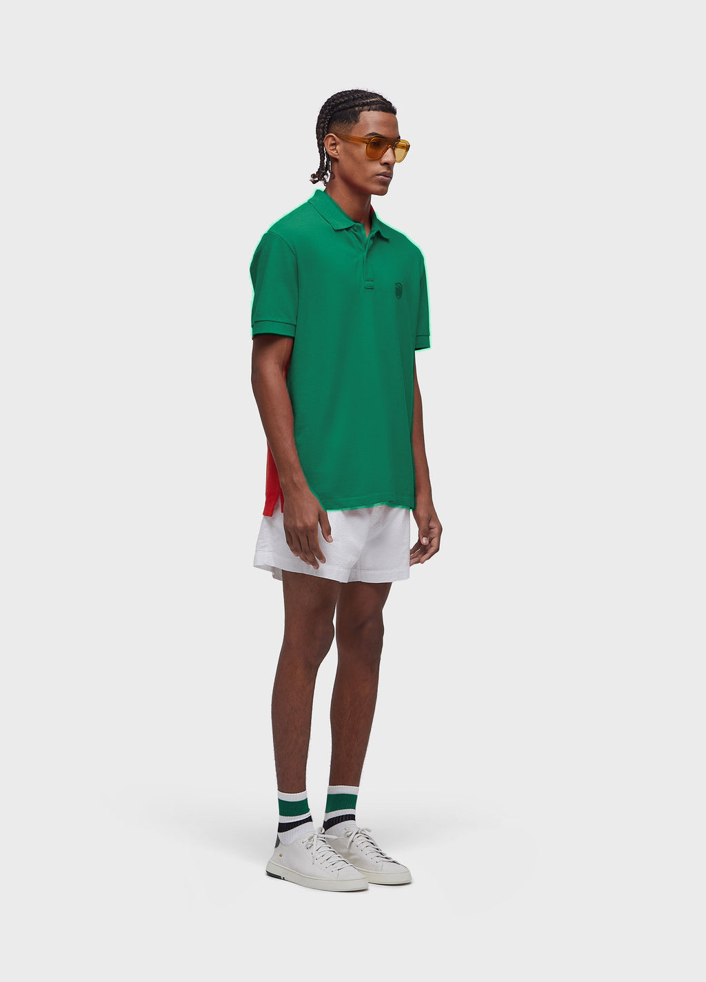 EMBOSSED CREST POLO SHIRT