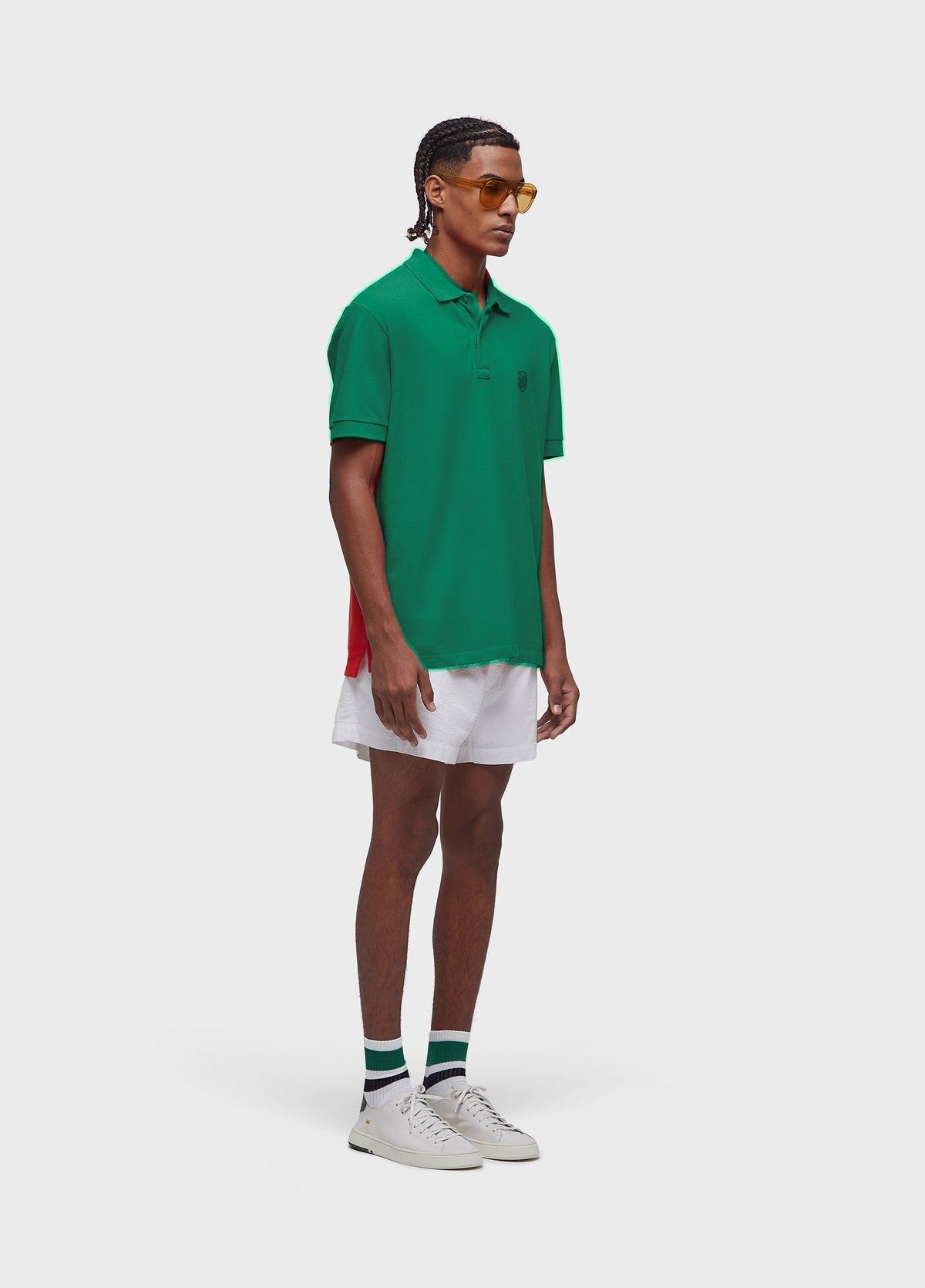 EMBOSSED CREST POLO SHIRT