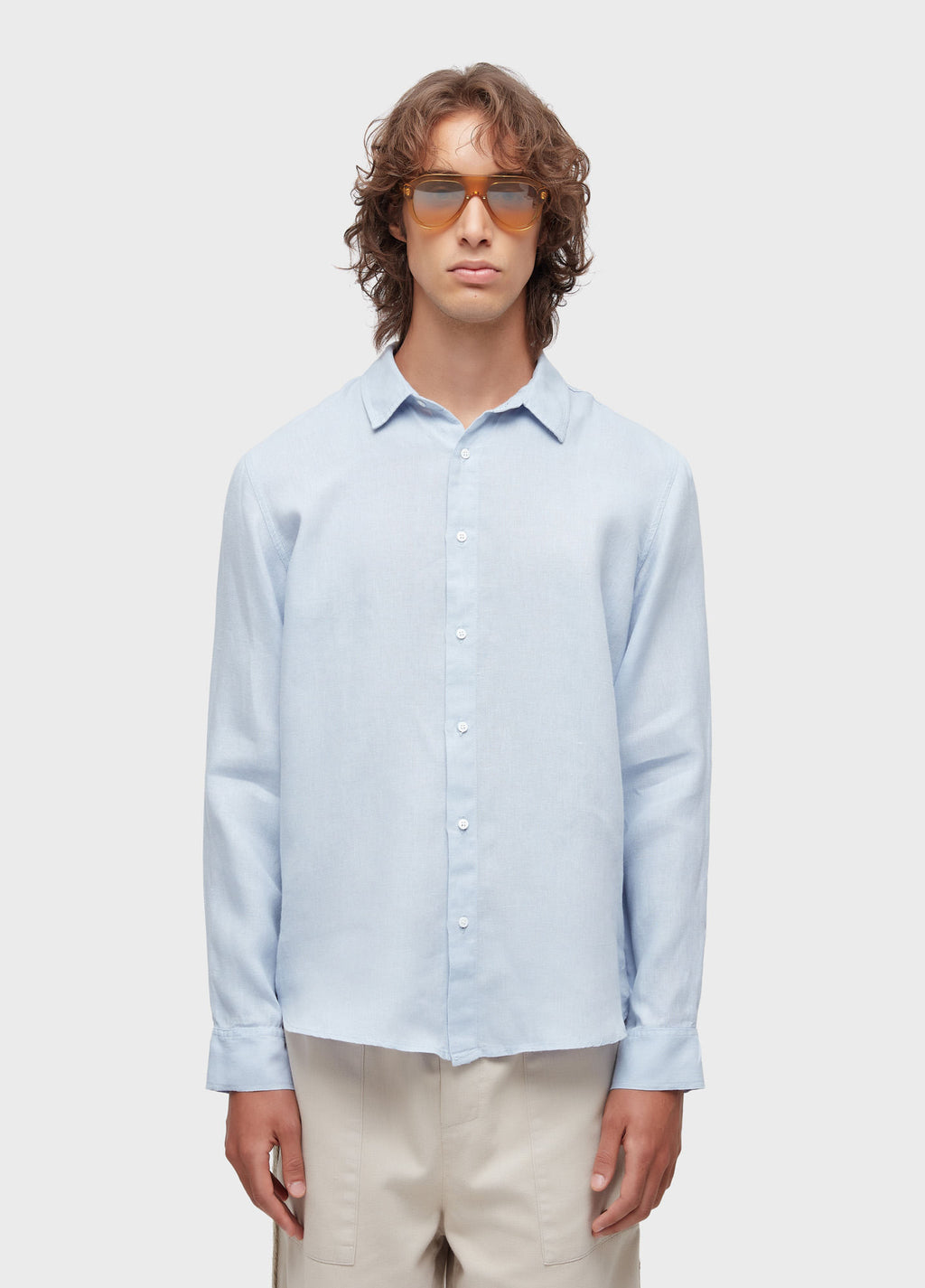 CLASSIC LINEN NEW LS SHIRT