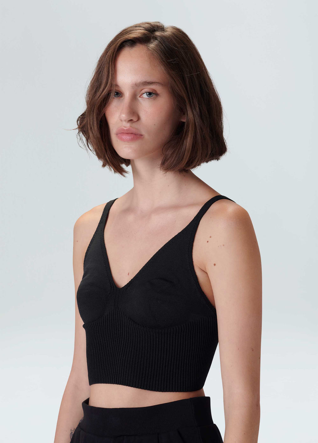 KNIT CROP TOP