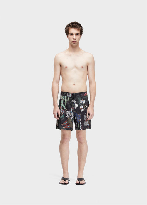 AQUAONE FLEX BOTANIQUE A7 SURF SHORTS