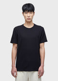 T-SHIRT RIBBED SLUB S/S