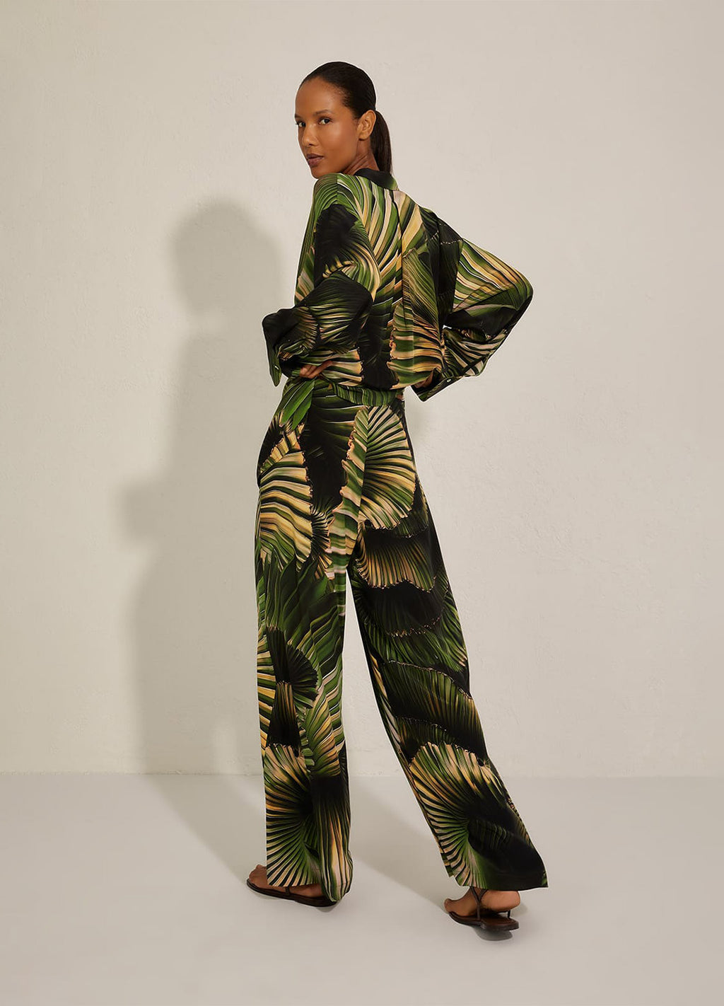 CLEAN SILK PANTS