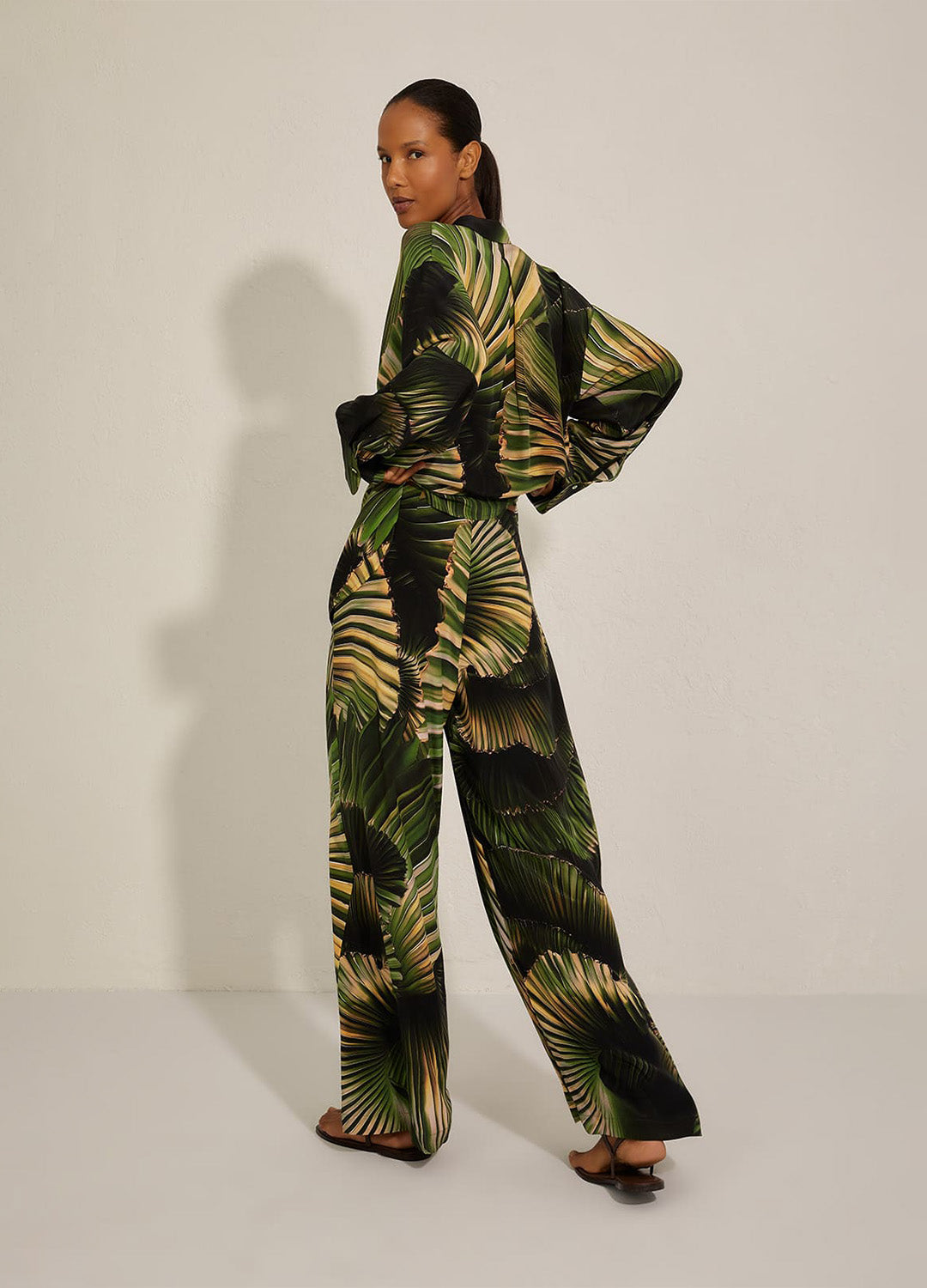 CLEAN SILK PANTS