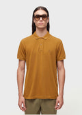 Polo Brasão Embossed Color MC Mostarda – Osklen – foto 1