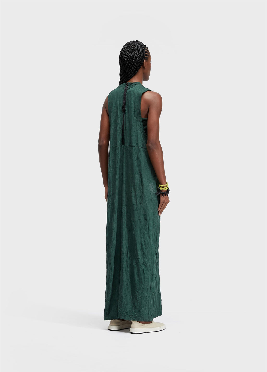 WRINKLED COLOUR JUMPSUIT