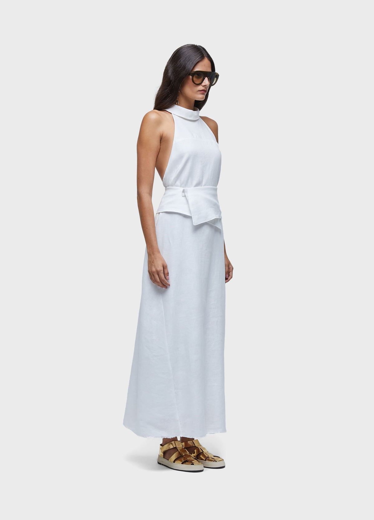 LONG SMOKING DRESS