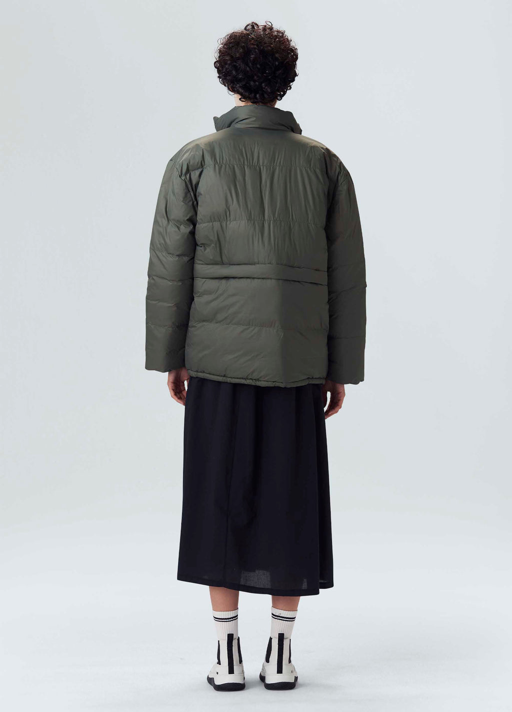 DETACHABLE REVERSIBLE QUILTED COAT