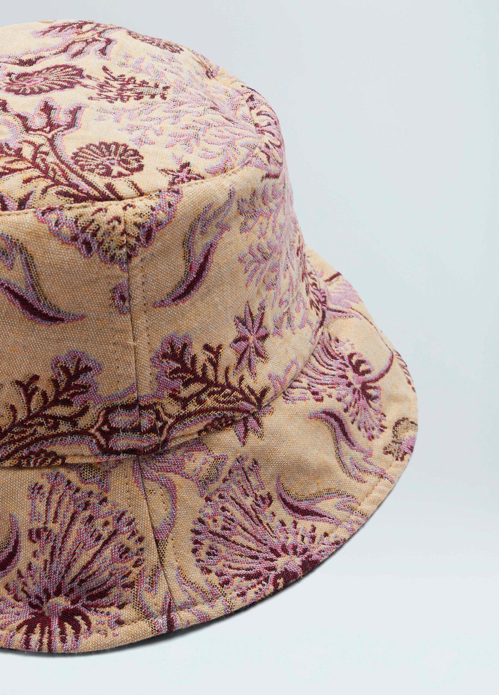 JACQUARD BUCKET HAT