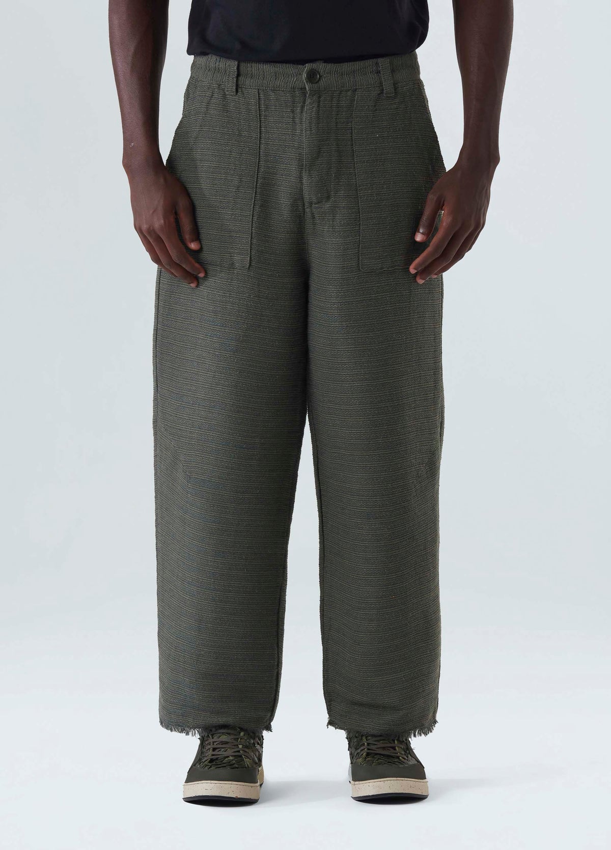 BOLD JUTE TROUSERS