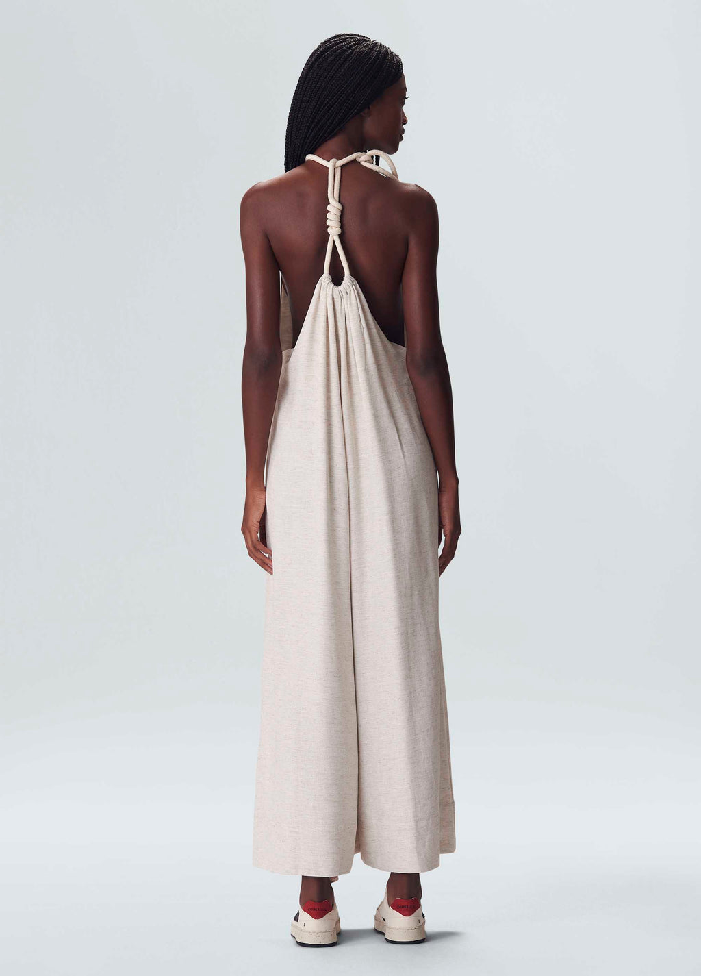 RAGLAN LINEN JUMPSUIT