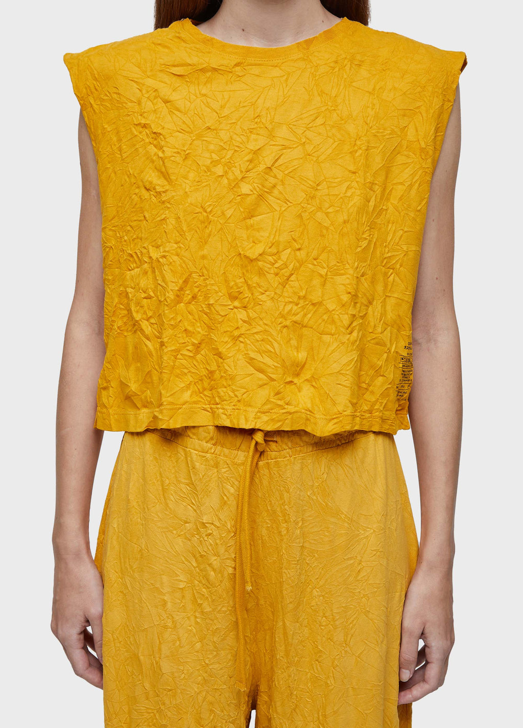SLEEVELESS CRINKLE COLOR