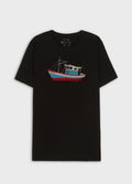 T-SHIRT SLIM VINTAGE BOAT SS