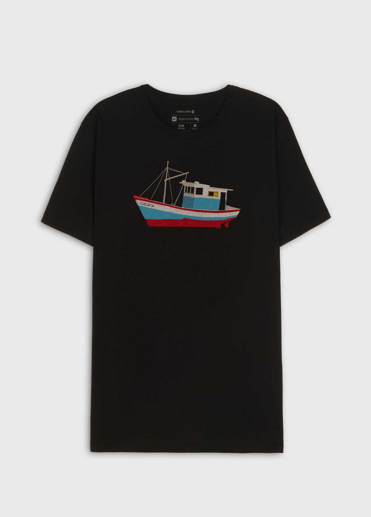 T-SHIRT SLIM VINTAGE BOAT SS