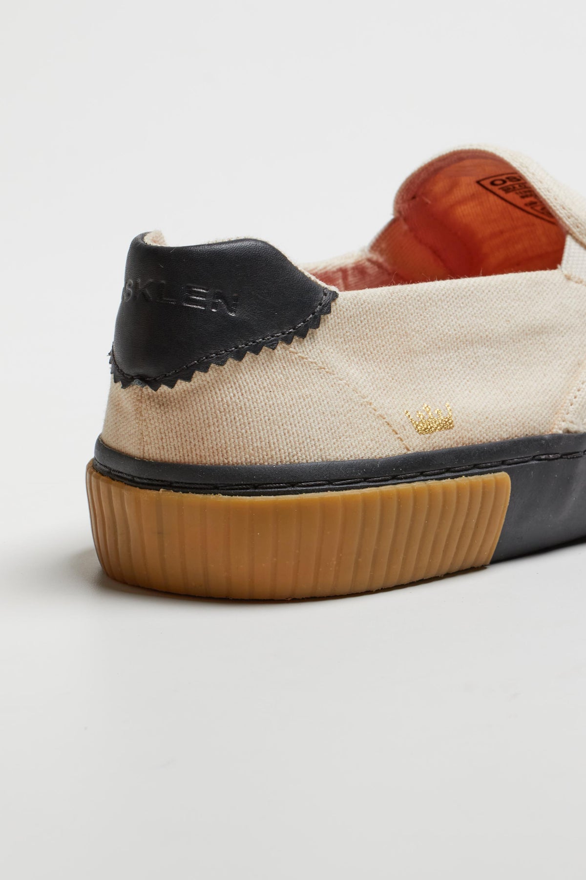MEN'S CANVAS SLIP-ON TRIPLE SOLE SNEAKER