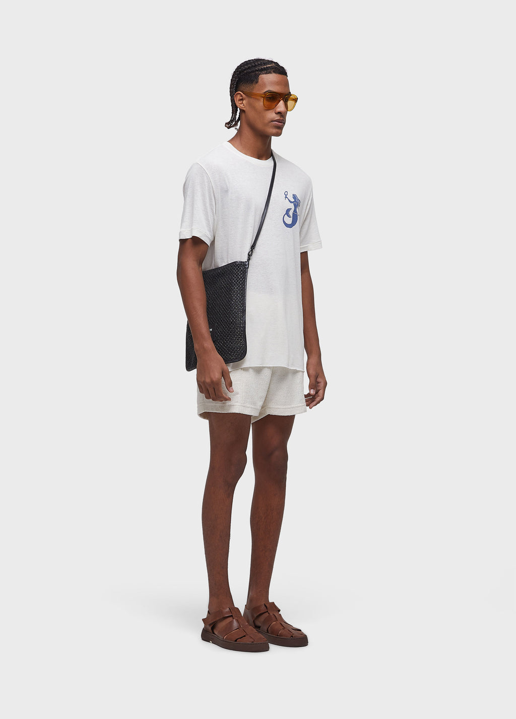 YEMANJÁ LIGHT LINEN SHORT-SLEEVED T-SHIRT