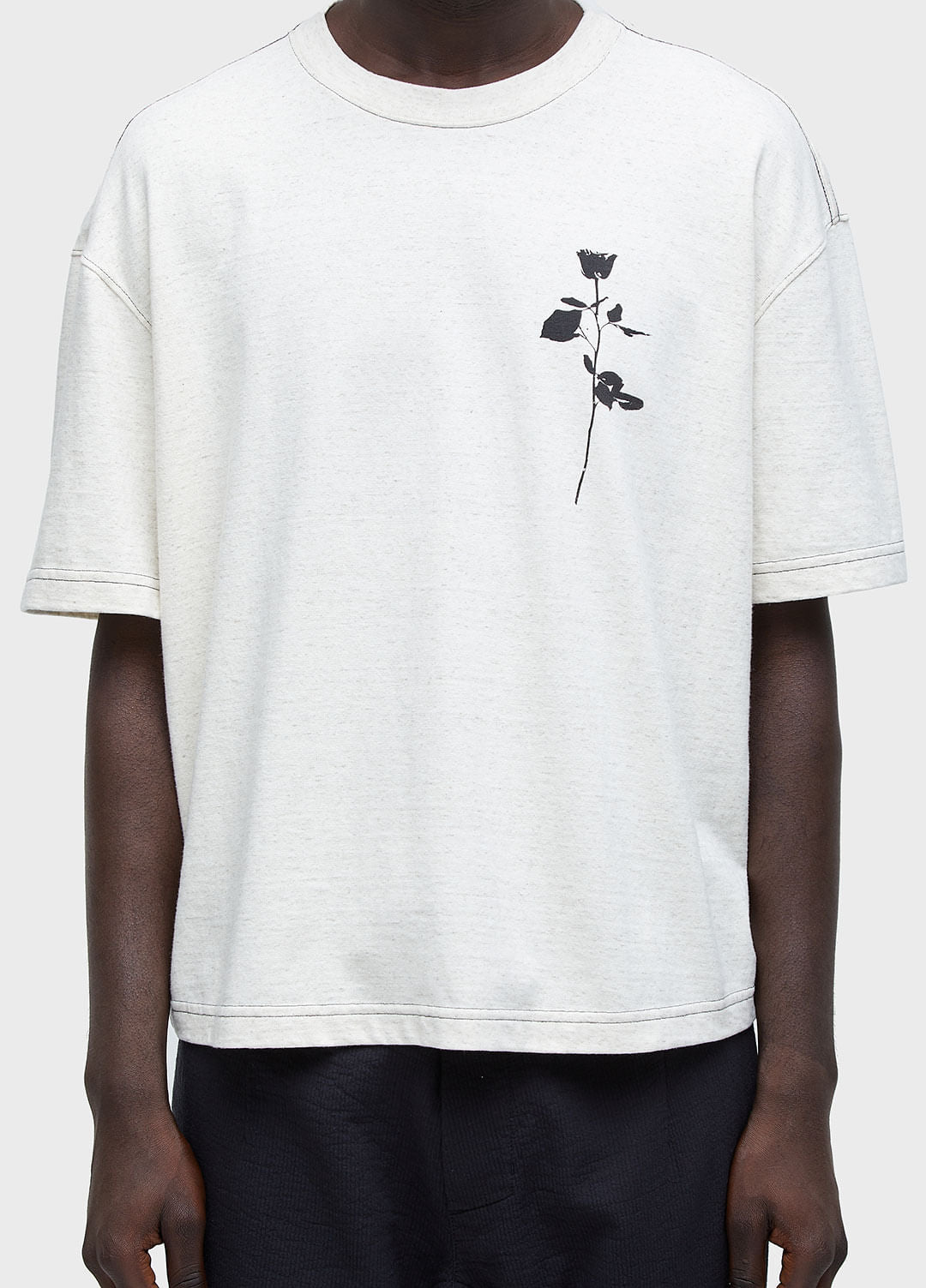 OSKLEN HYBRID MC JUTE T-SHIRT