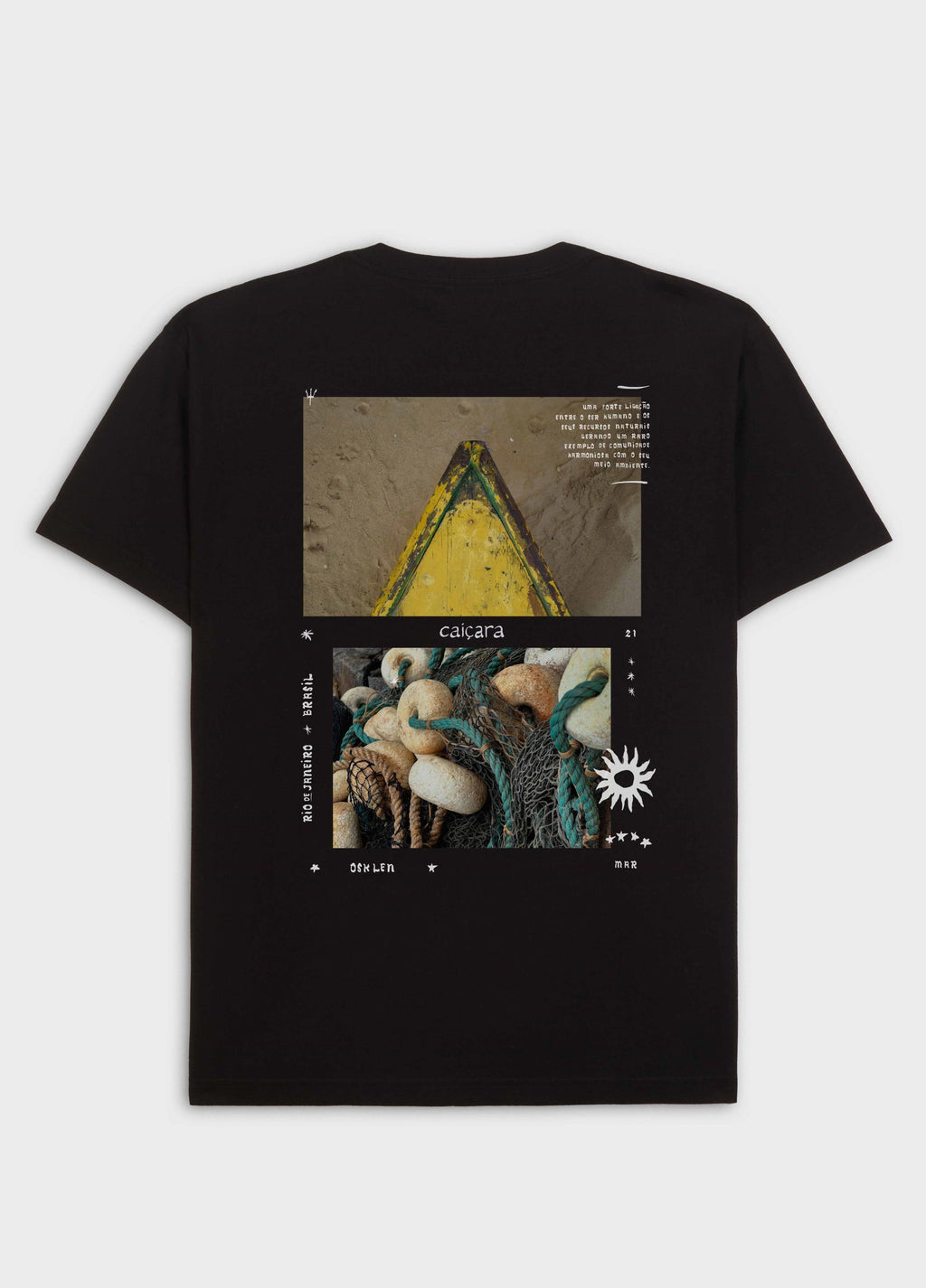 VINTAGE CAIÇARA TEXTURE SHORT SLEEVE T-SHIRT