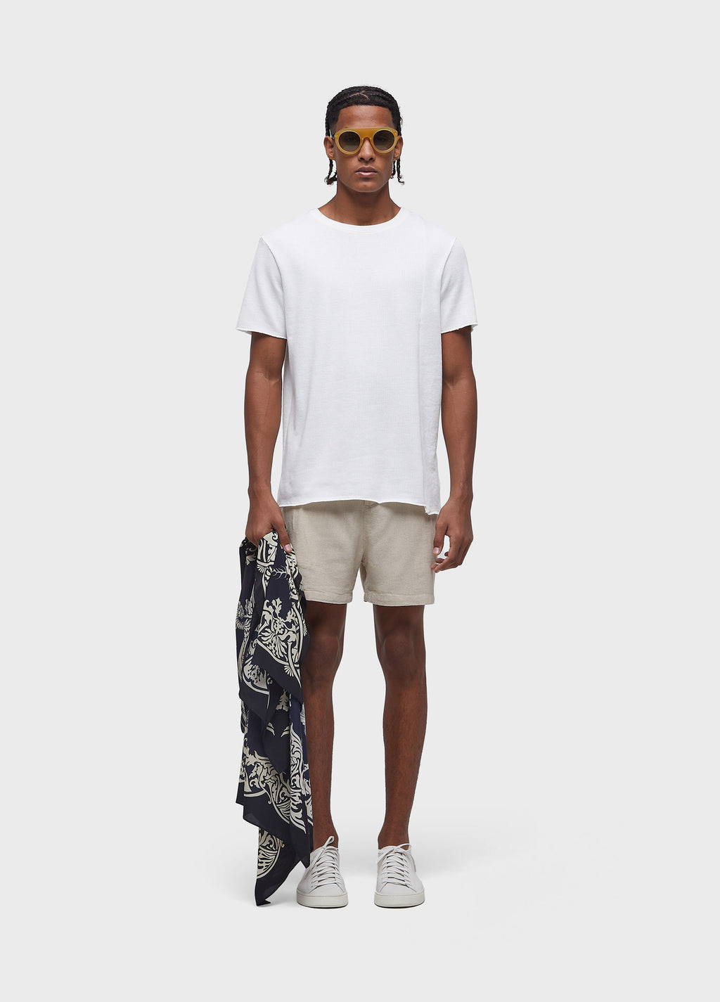T-SHIRT WITH ELBOW-LENGTH SLEEVES