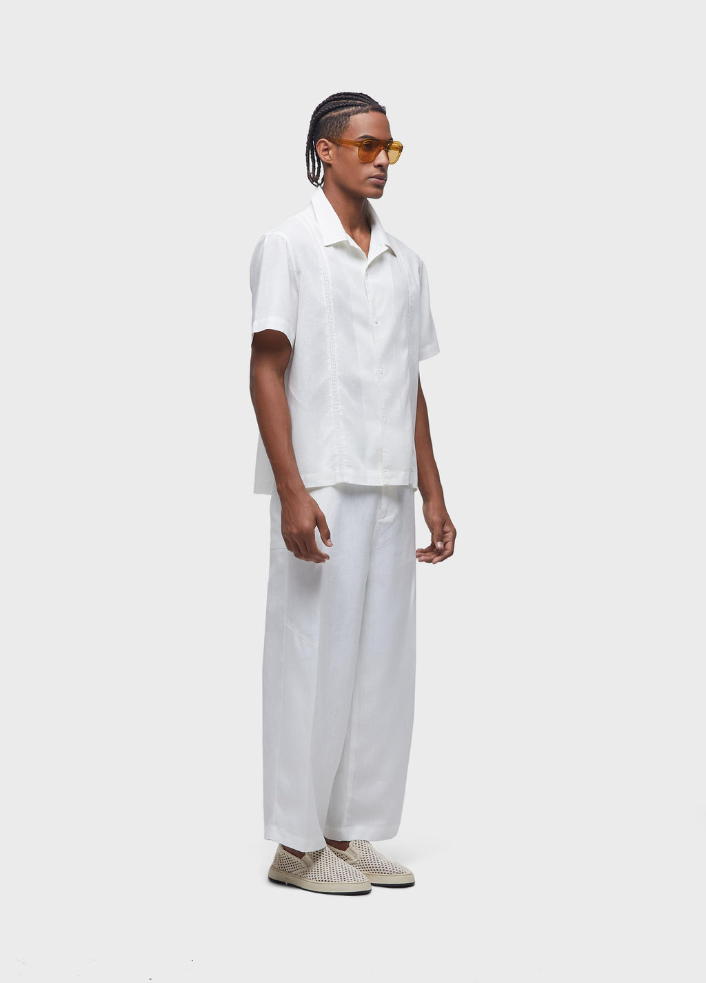 MARAU SHORT-SLEEVED LINEN SHIRT
