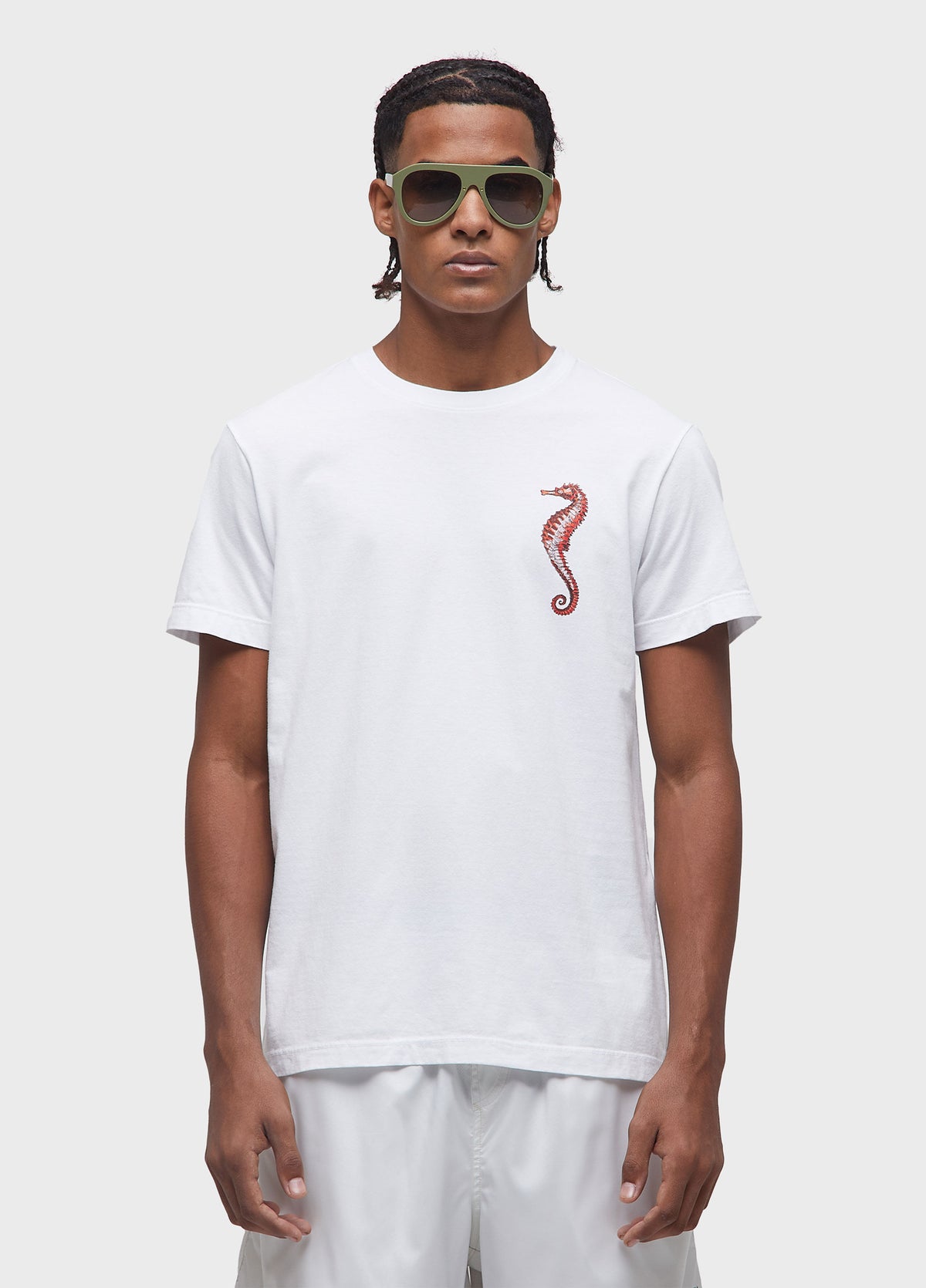 T-SHIRT STONE SEA HORSE COLORS SS
