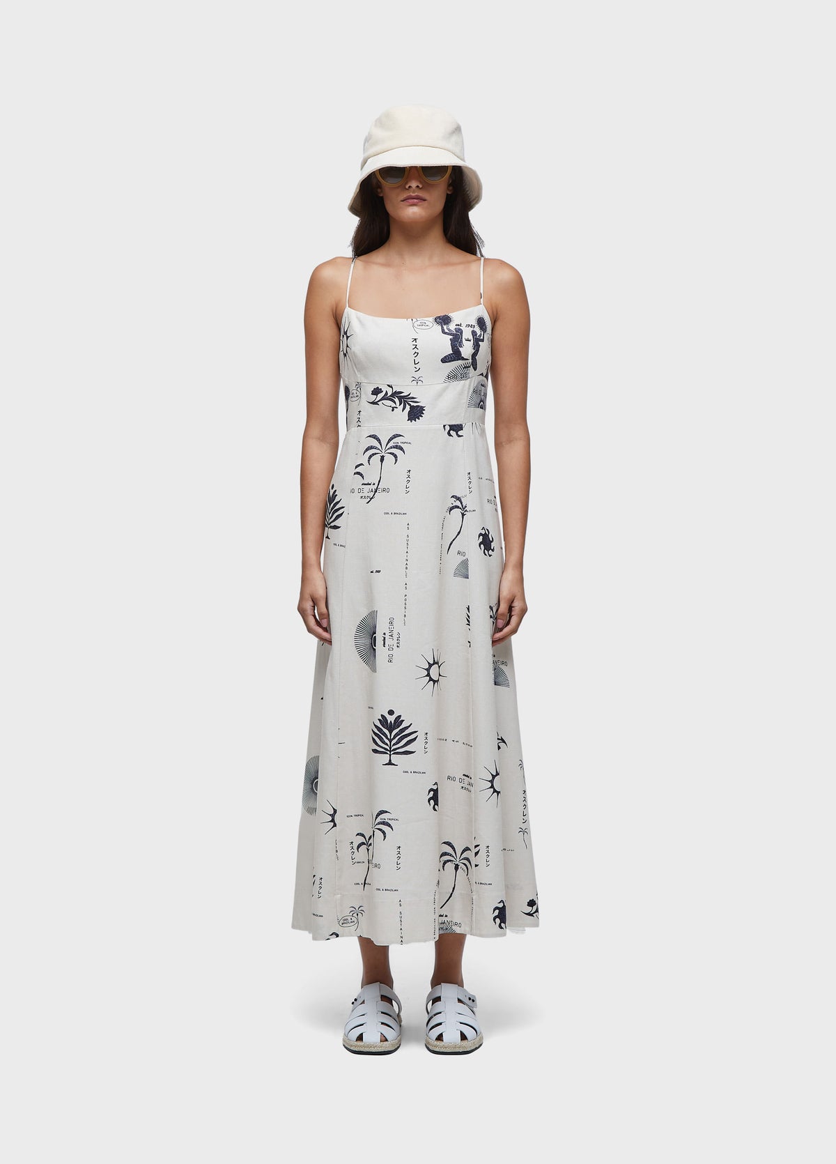 RIO DAY STRAPPY DRESS