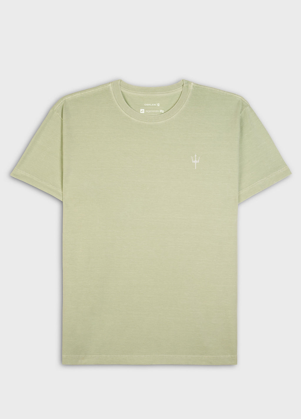 STONE STAMP T-SHIRT WITH SHORT SLEEVES