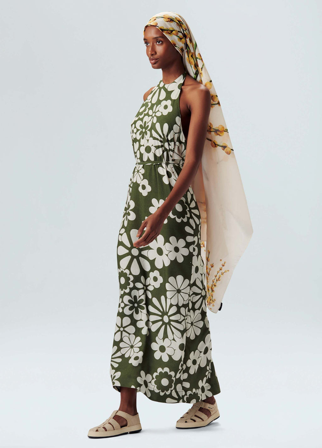 HOLIDAY WRAP DRESS LONG