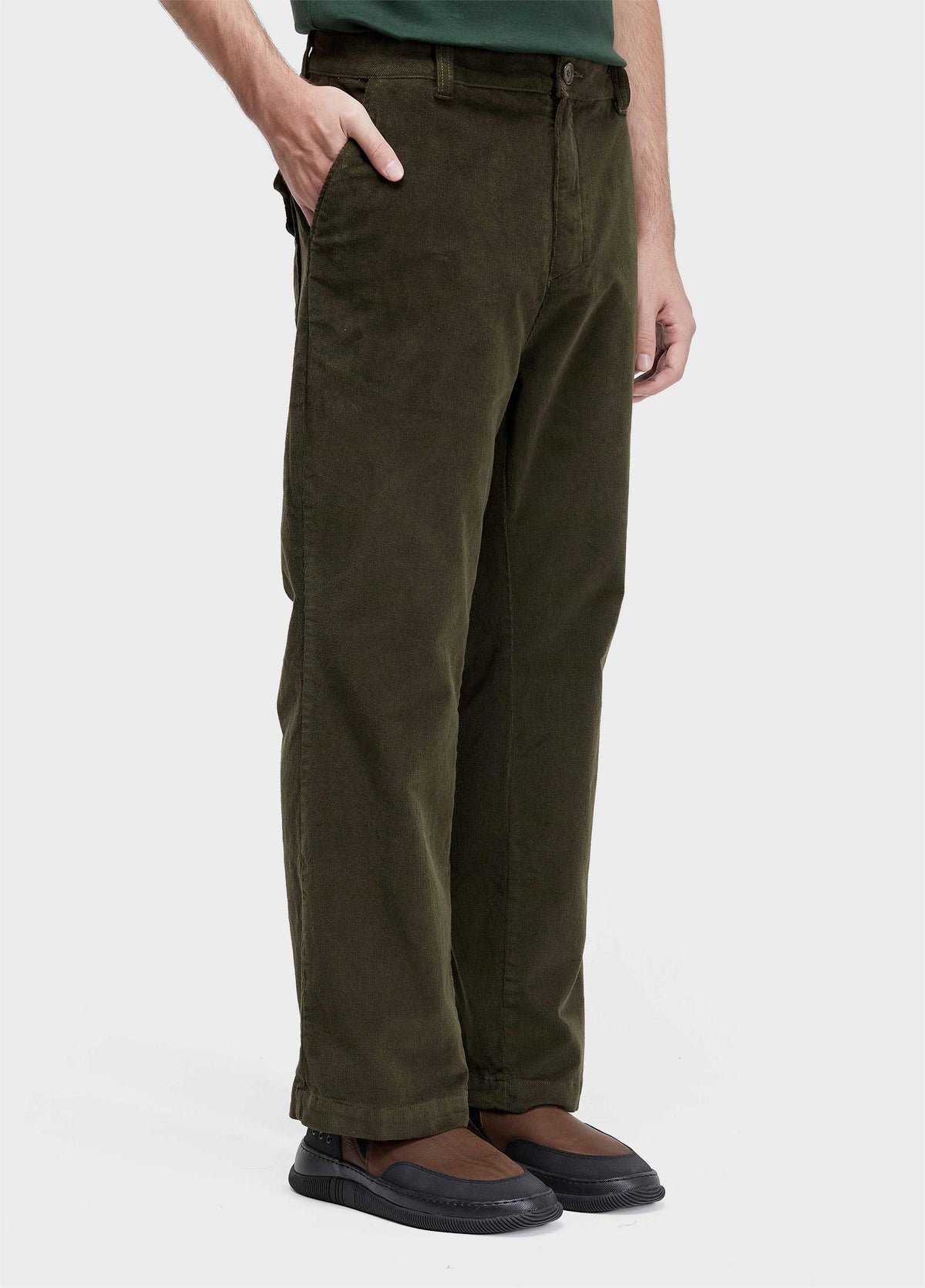 TAILORED VELVET WESTERN PANTS