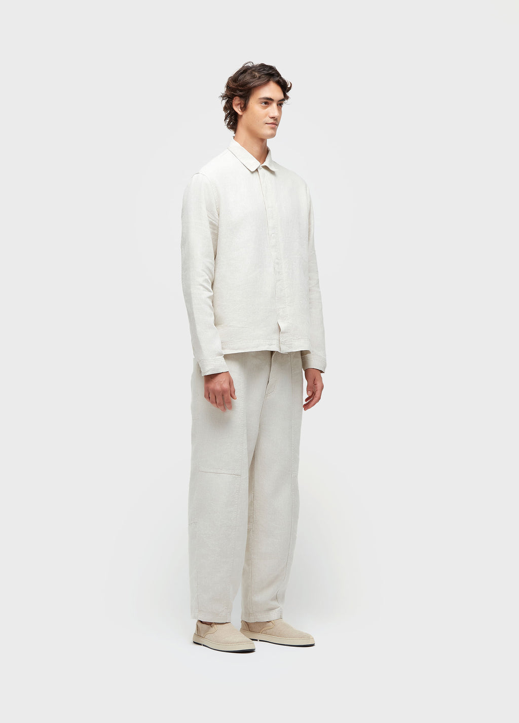 LINEN OVERSHIRT RJ