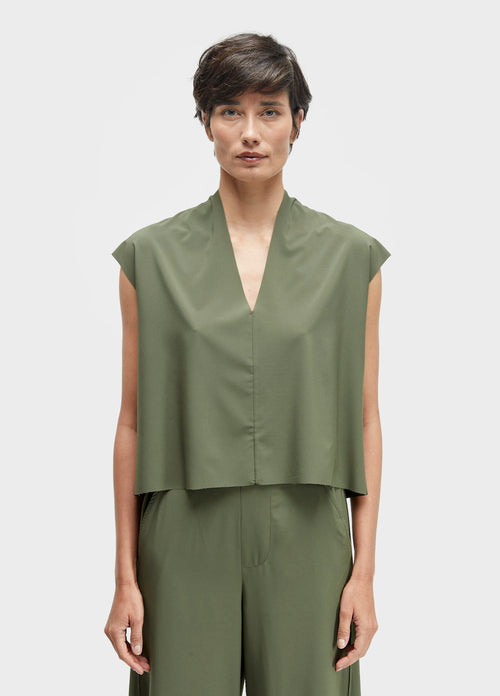BLOUSE SLEEVELESS V SUPERLIGHT
