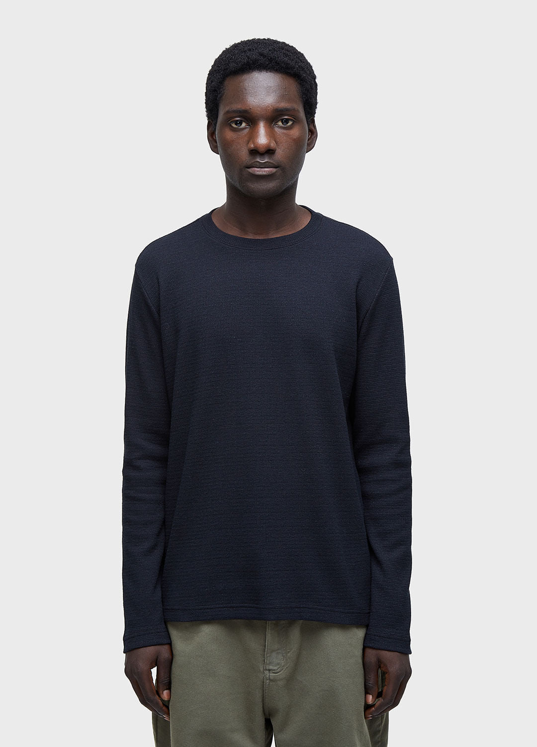 T-SHIRT RIBBED JUTA LS