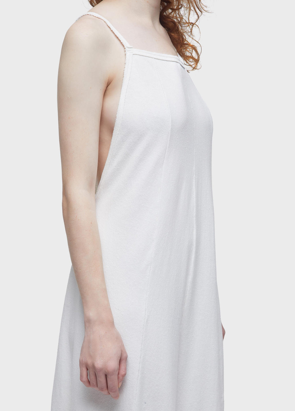FRAYED RUSTIC NAKED BACK JUMPSUIT