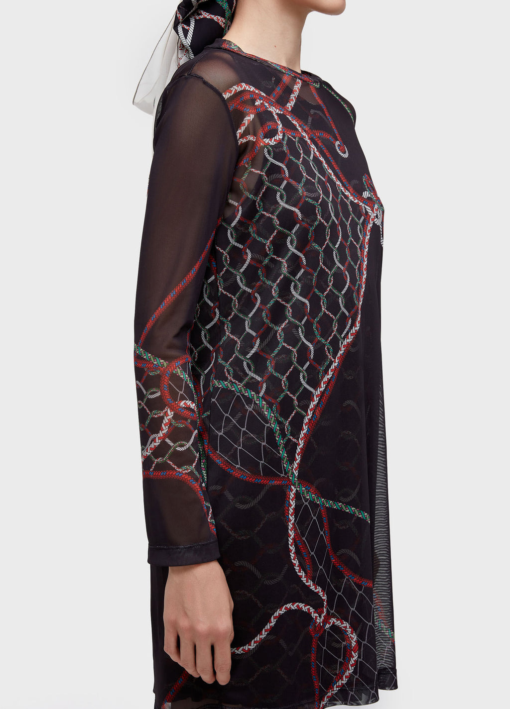 SHORT PRINTED DRESS
