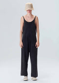 MARBLE KNIT LOOSE JUMPSUIT
