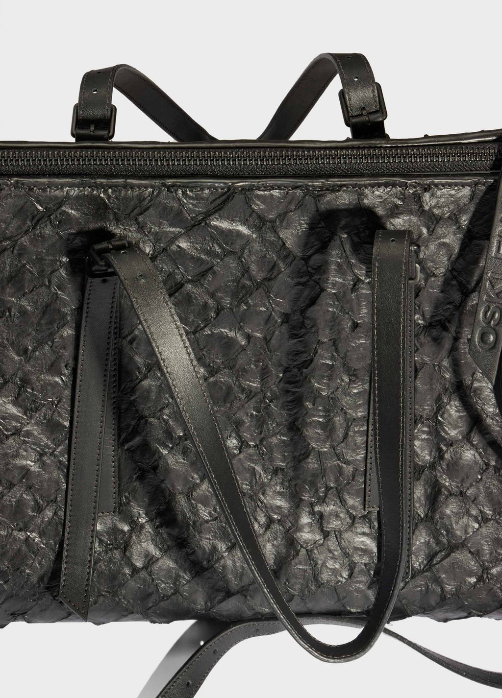 Bolsa Pirarucu Nab Preto/Preto – Osklen – foto 5