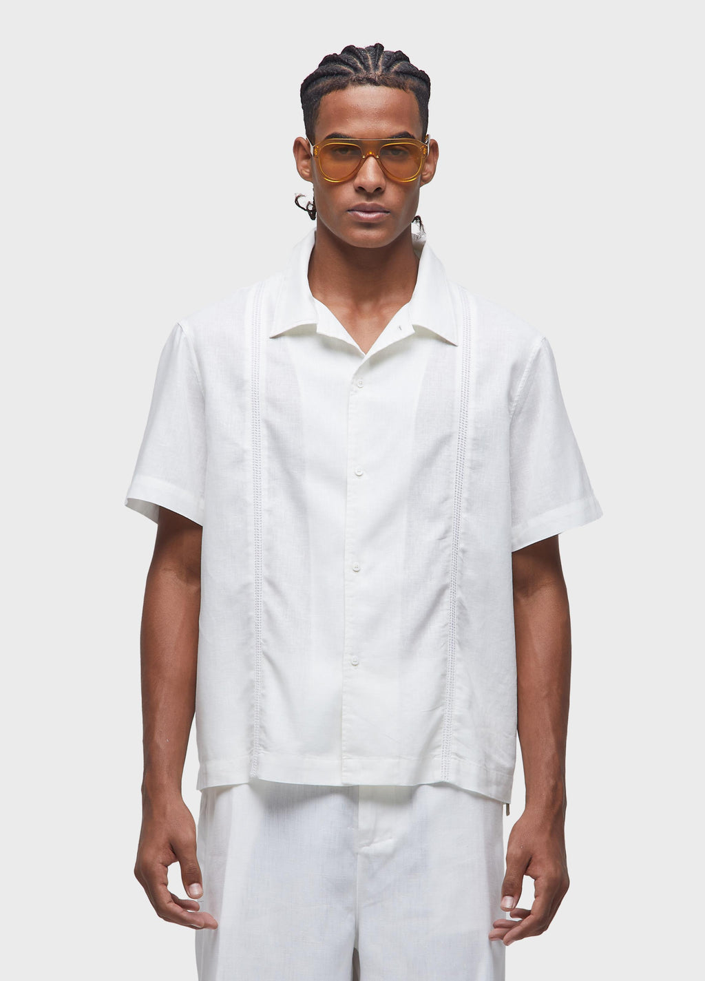 MARAU SHORT-SLEEVED LINEN SHIRT