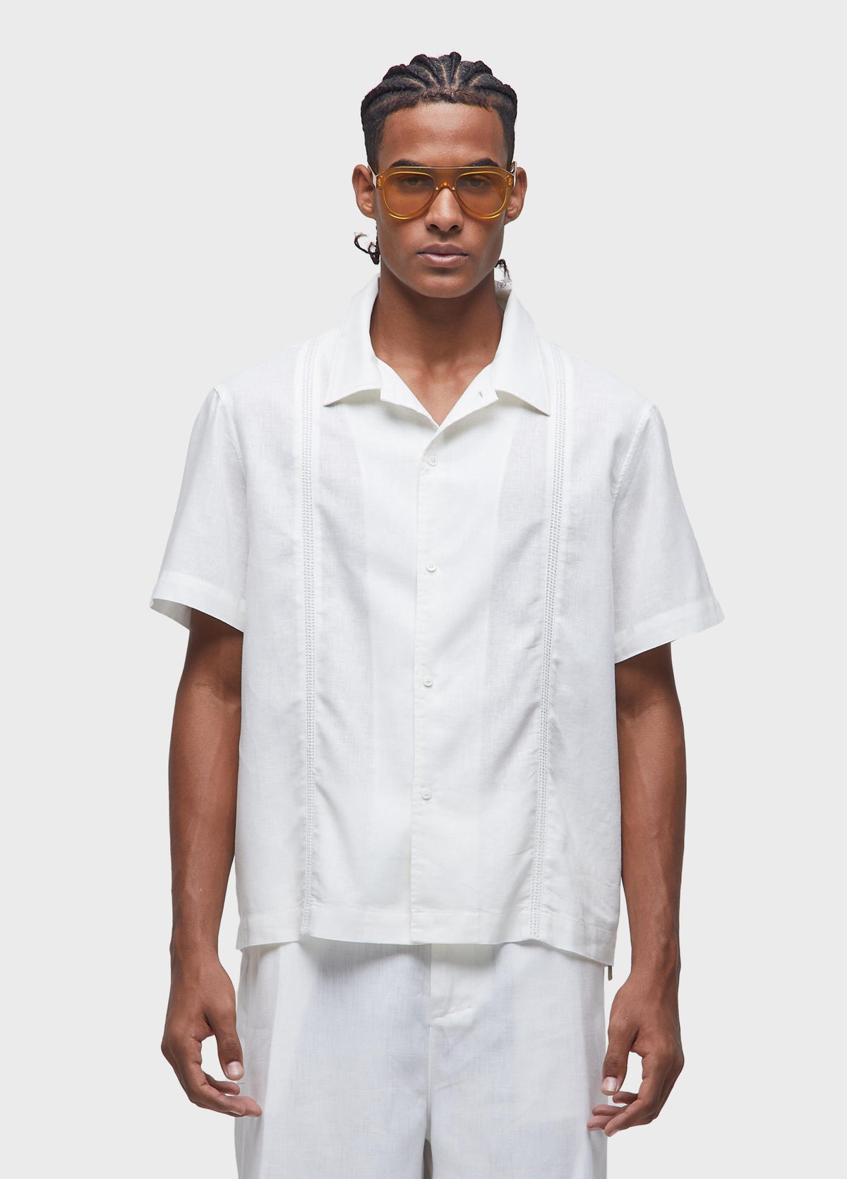 MARAU SHORT-SLEEVED LINEN SHIRT