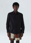 ARABESQUE EMBROIDERED LONG SLEEVE SHIRT