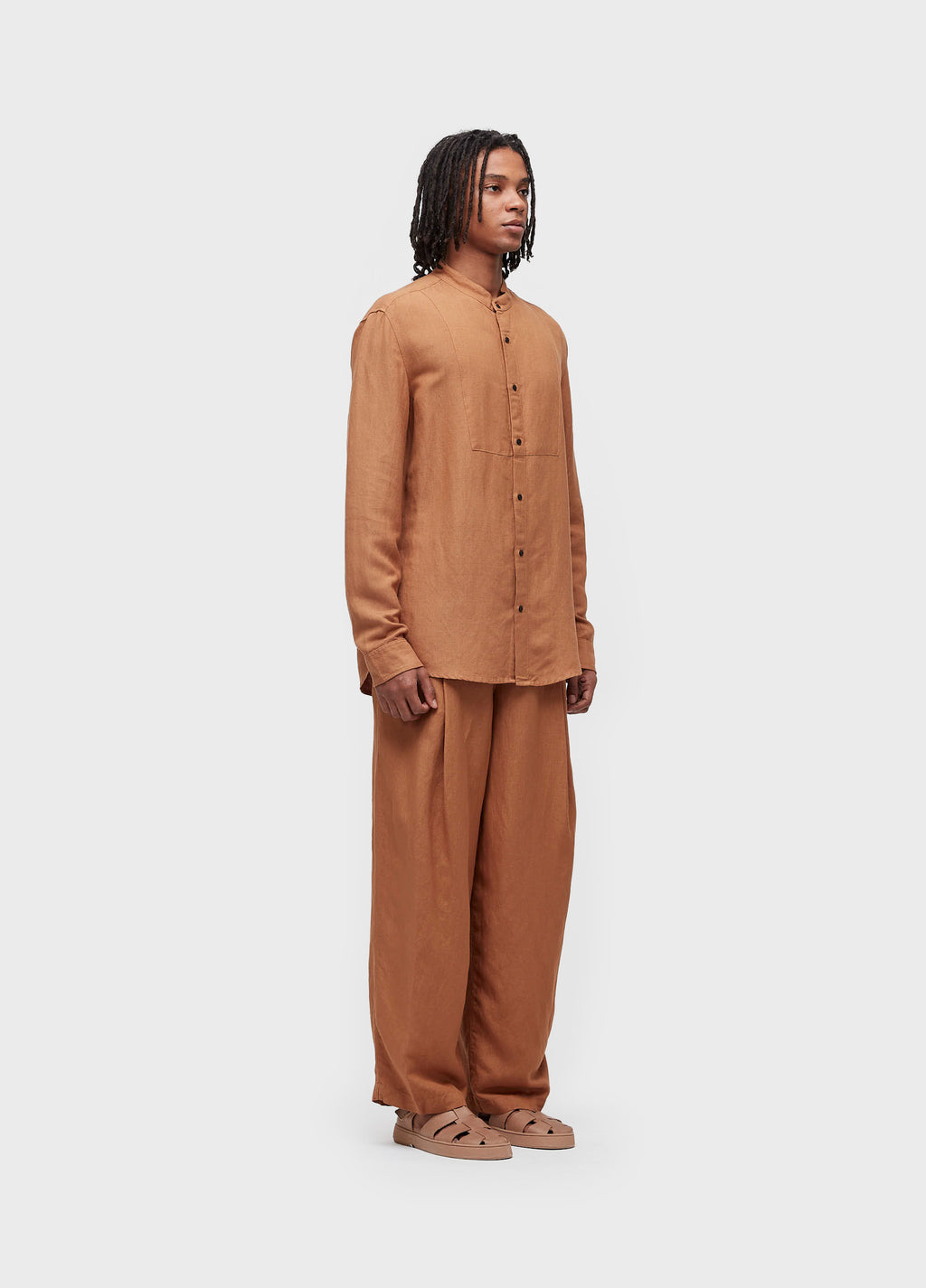 NEW LINEN JAZZ TAILORED PANTS