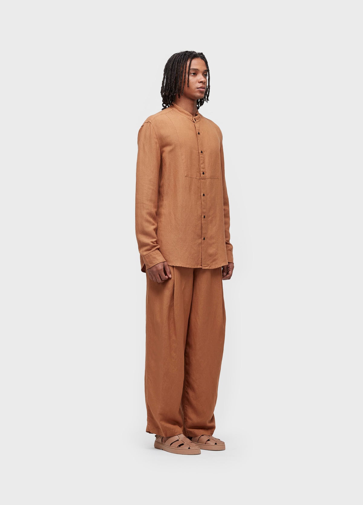NEW LINEN JAZZ TAILORED PANTS