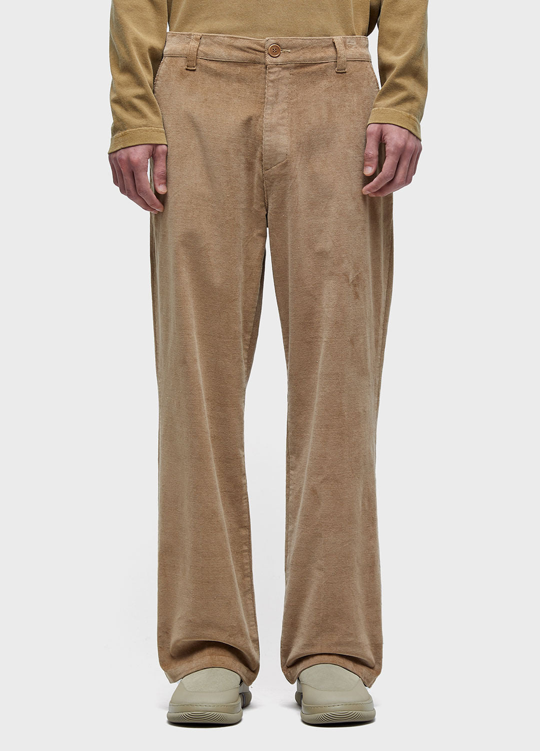 TAILORED VELVET WESTERN PANTS