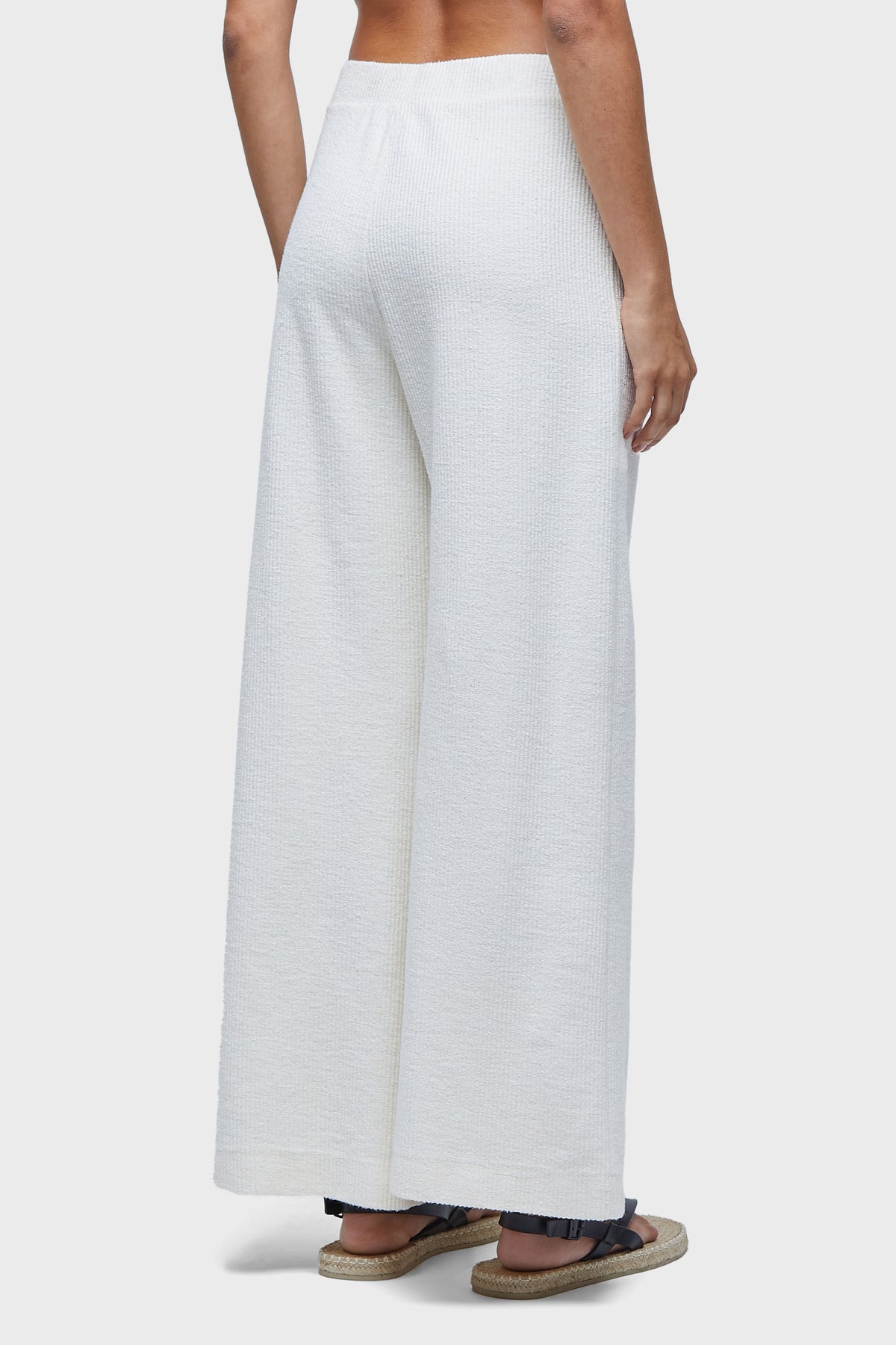 RUSTIC RIBBED KNIT PANTS